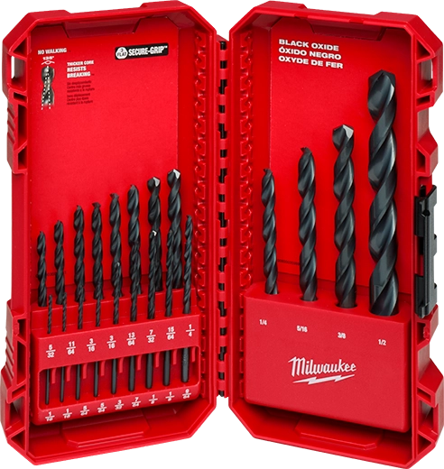 Juego brocas thunderbolt oxido negro 21 pcs