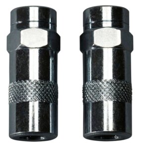 Acople 2 pack para pistola engrasadora