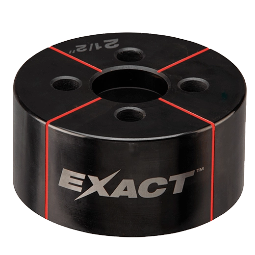 Exacto dado 2-1/2'' para sacabocados
