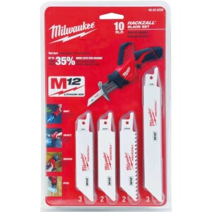 Segueta hackzall™ multitool kit de 10 pzas
