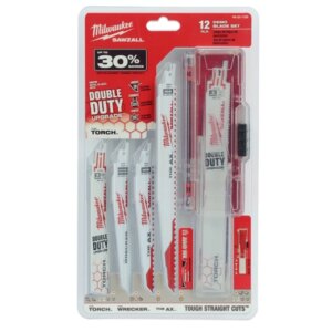 Segueta sawzall® de demolicion set 12 pzas
