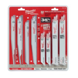 Segueta sawzall® de demolicion set 32 pzas