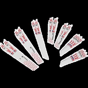 Juego de seguetas  bimetaicas para cortar metal sawzall® (16 piezas)