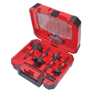 Juego de brocas autoalimentadoras tipo switchblade 5 pzs