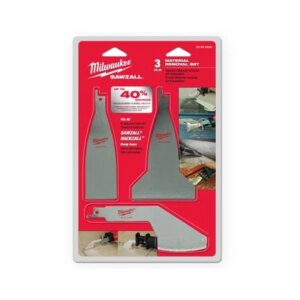 Sawzall® material removal blade set - 3pc