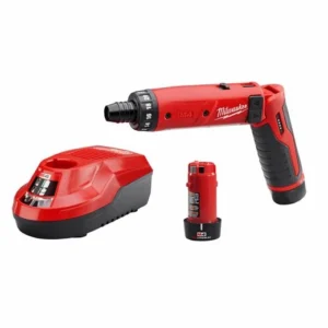 Atornillador m4 redlithium  200 y 600 rpm 1/4 hex con dos baterias y cargador