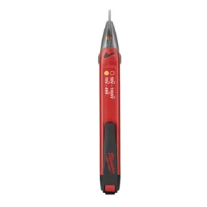 Detector de voltaje dual con luz uso con baterias aa 10-49v y 50-1000v