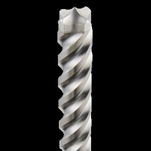 Broca con punta de carburo sds-max 4 cuchillas x 12 x 17