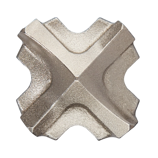 Broca con punta de carburo sds-max 4 cuchillas 1-1/2