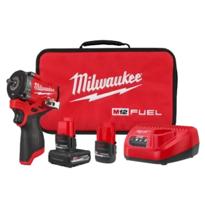 M12 fuel™ stubby 3/8" impact wrench kit