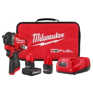 M12 fuel™ stubby 1/2" impact wrench kit