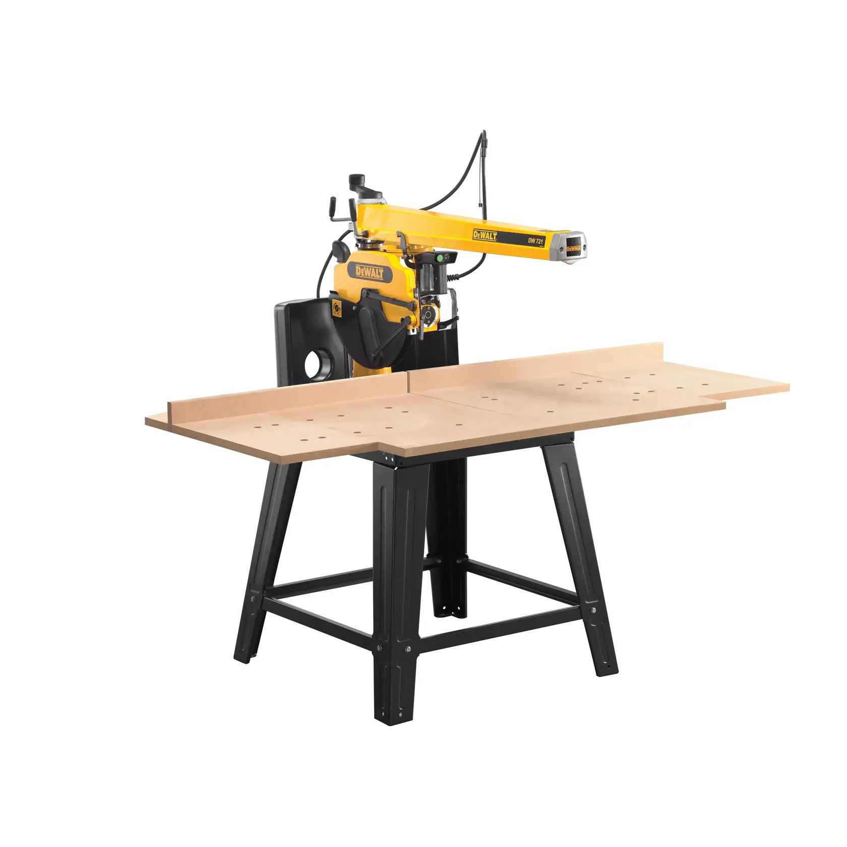 Sierra radial brazo 12 caja de madera