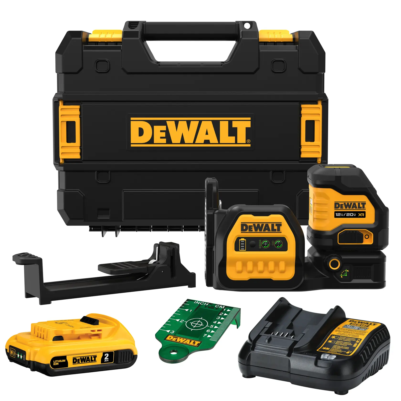 Dw laser nivel verde 20v (kit 6pz)