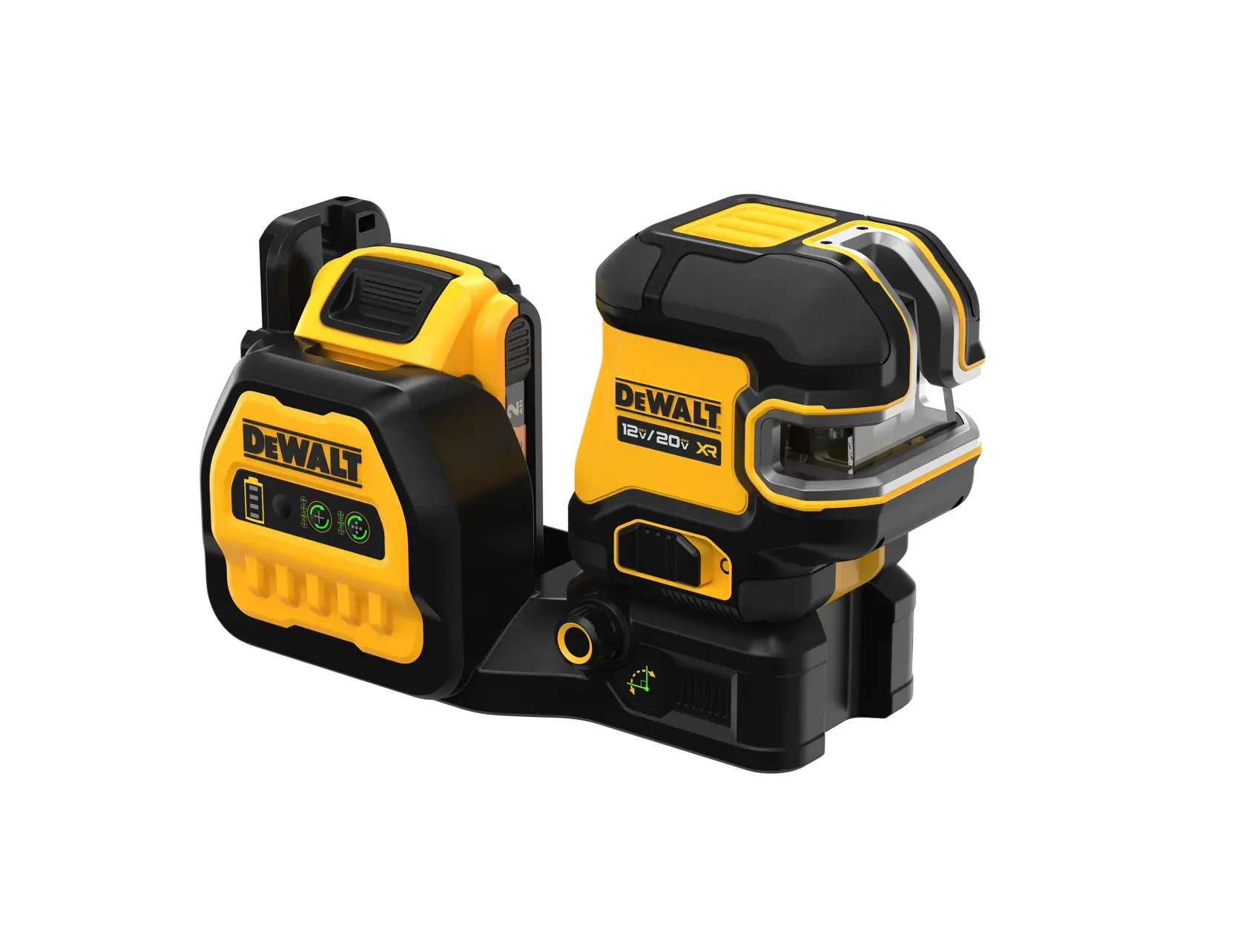 Dw laser cruz 5pto verd 20v (kit 6pz)