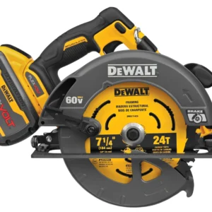 Sierra circular 60v max 7-1/4 kit con ba