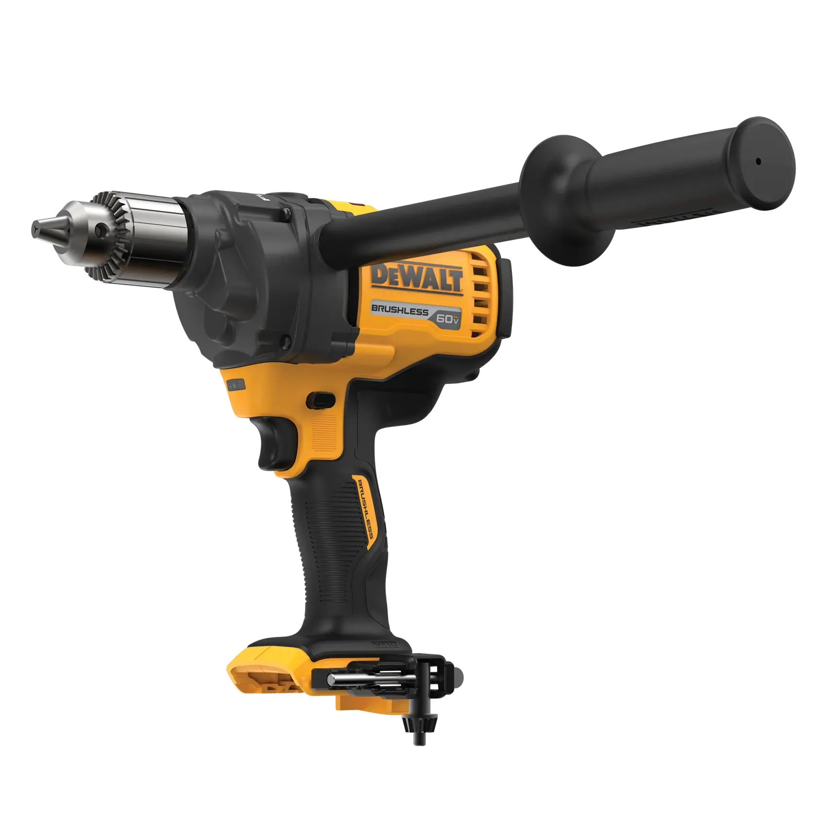 60v mixer/drill with e-clutch system