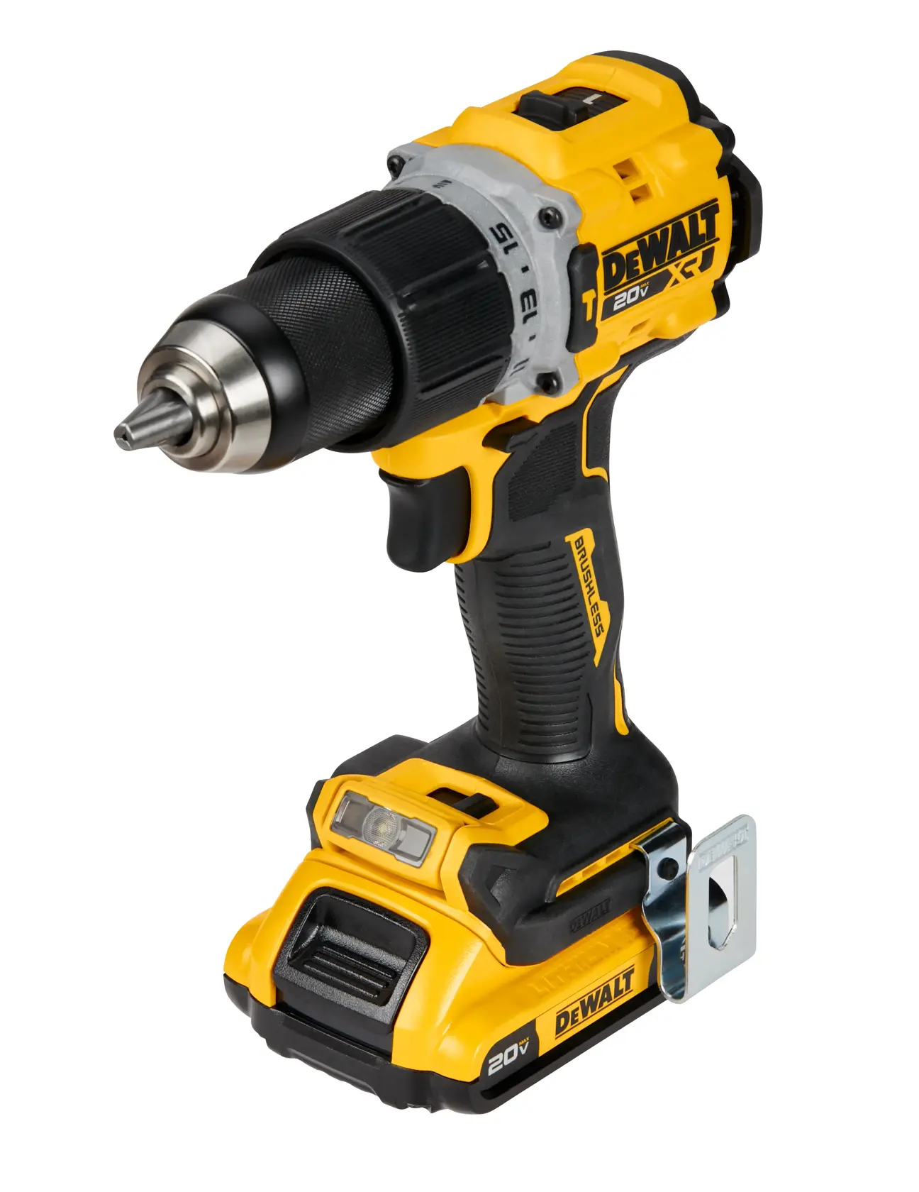 Taladro percutor compacto 20v xr 2x2.0 a