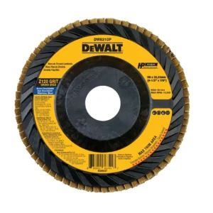 4-1/2 x 7/8 120g flap disc t27 trim zirc