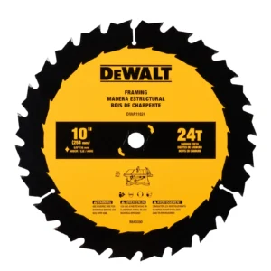 Dewalt 10 in 24t saw blade