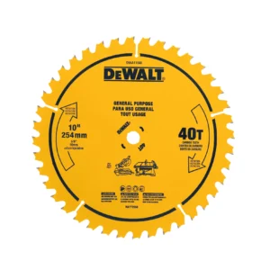 Dewalt 10 in 40t saw blade