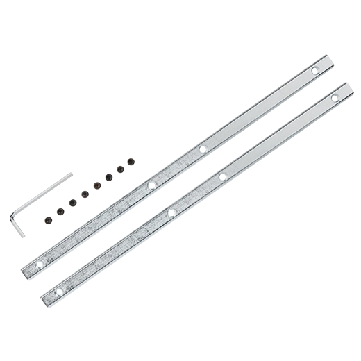 Conector de riel guía de