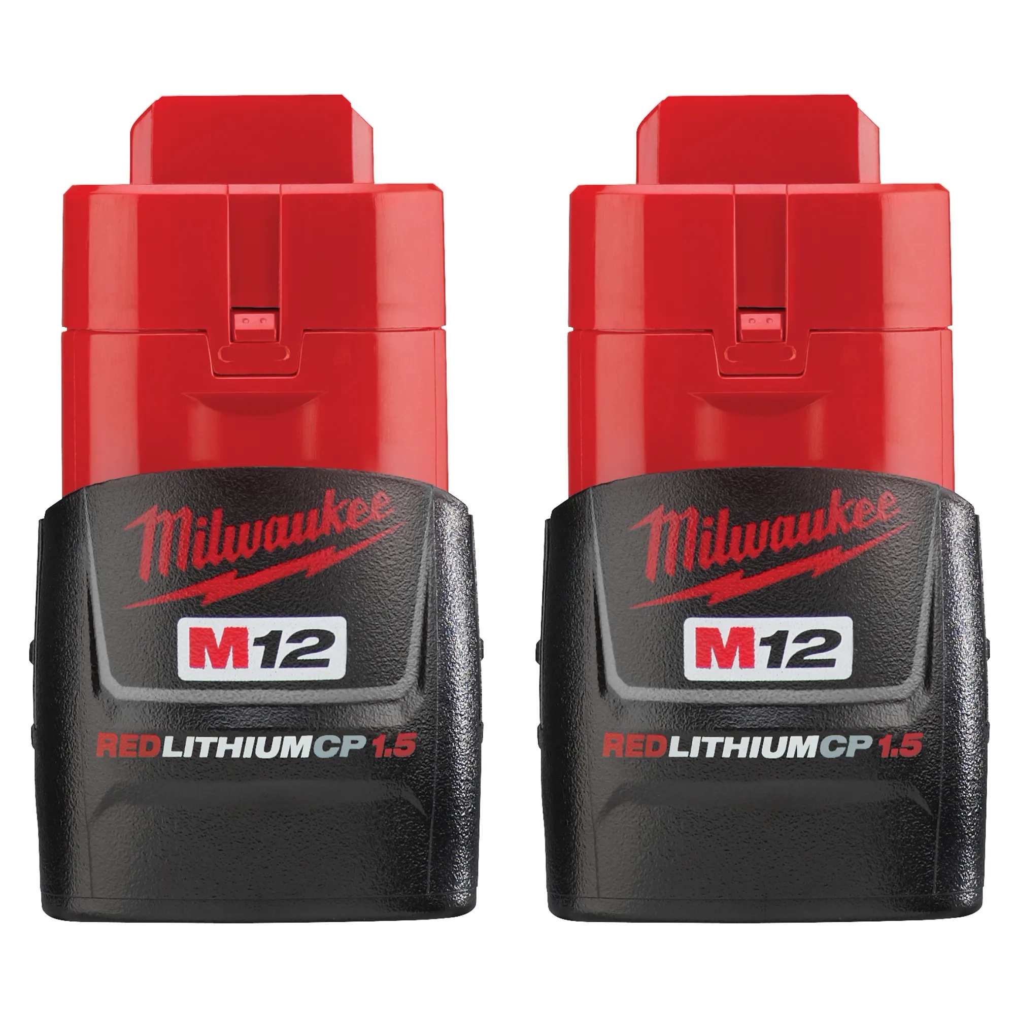 Paquete de dos baterias compacta 1.5 redlithium™ m12™