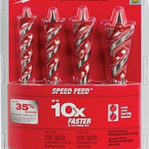 Juego de brocas espiral ( speed feed )