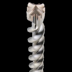 Broca con punta de carburo sds-max  4 cuchillas   1-7/16 x 23"