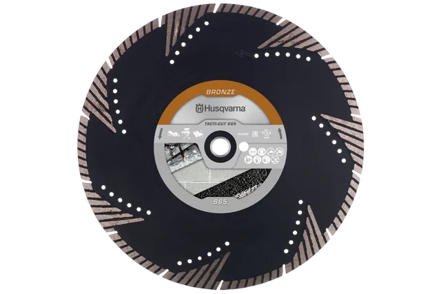 Disco diamantado p/corte de asfalto s/concreto Tacti-Cut S65 16″