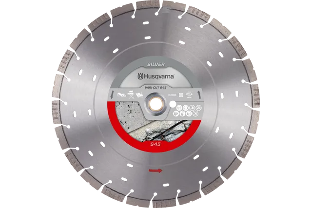 Disco diamantado p/corte de concreto Vari-Cut S45 16″