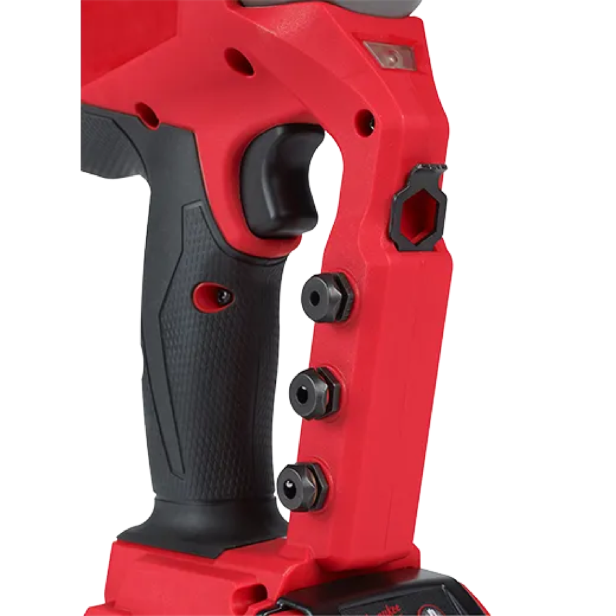 Juego de herramientas para remaches con one key, 2 baterias