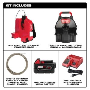 Sistema de tambor de 5/16 m18™ switch pack