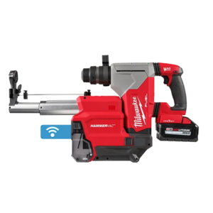 Rotomartillo m18 fuel sds plus de 1-1/8" con extractor de polvo, one key y hammervac kit