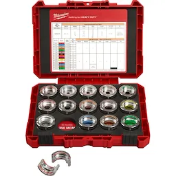 Juego de dados de cobre #8-600 mcm kit