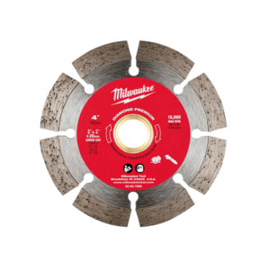 Disco premium diamantado segmentado de 4"