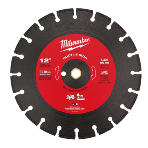 Disco segmentado de 12" de hierro ductil