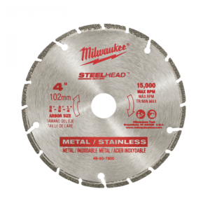Disco 4" steelhead para corte en metal