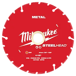 Disco 4 1/2" steelhead para corte en metal