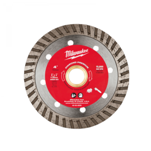Disco diamantado turbo premium de 4"
