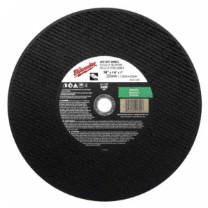Disco corte p/mamposteria 14" x 1/8", carburo silicio, orificio flecha 20 mm, c24t, 5400 rpm