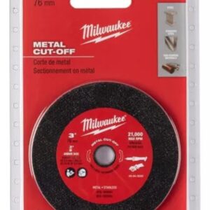Disco de corte de metal 3" 3pk