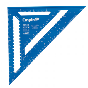 Escuadra de aluminio true blue de 12"